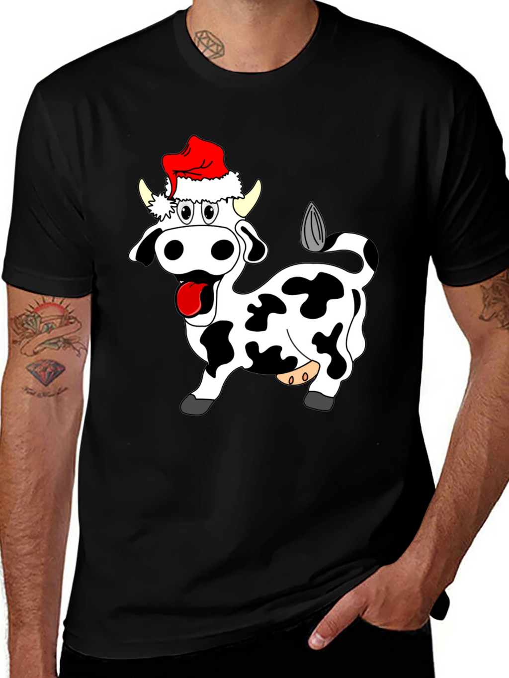 Cow Christmas T-Shirt