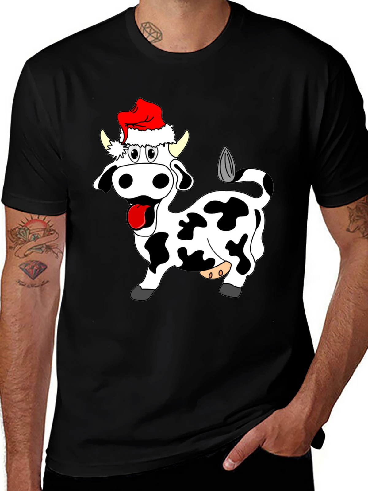 Cow Christmas T-Shirt