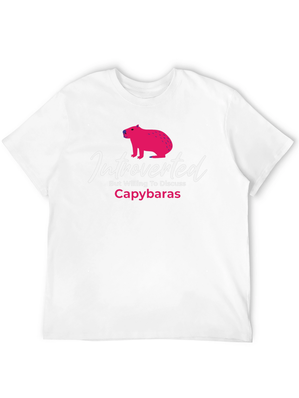 Introverted Capybaras Graphic T-Shirt