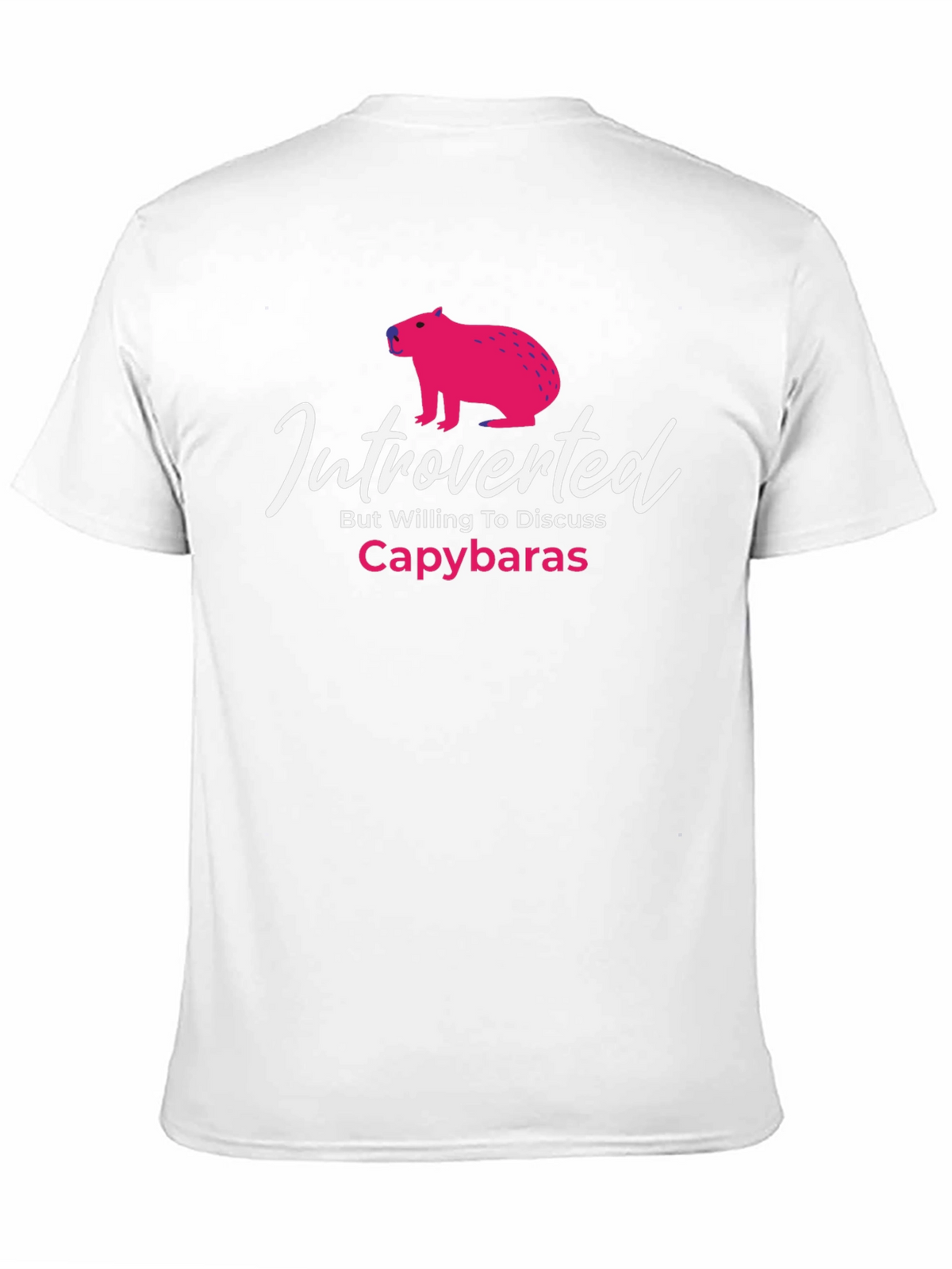 Introverted Capybaras Graphic T-Shirt