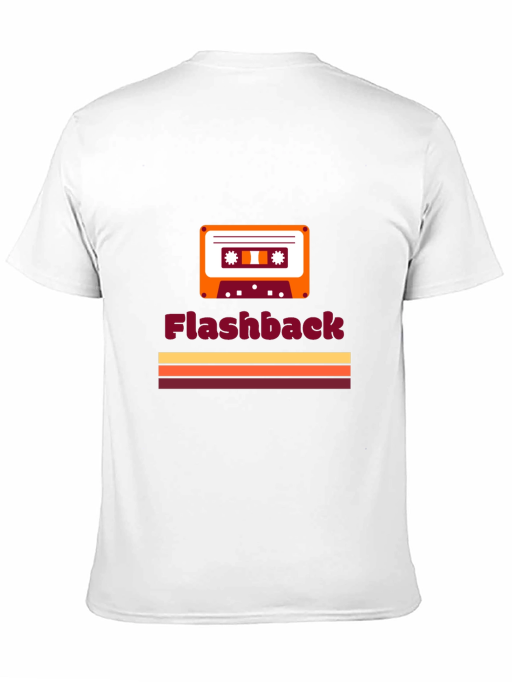 Retro Flashback Cassette Tape Graphic Tee