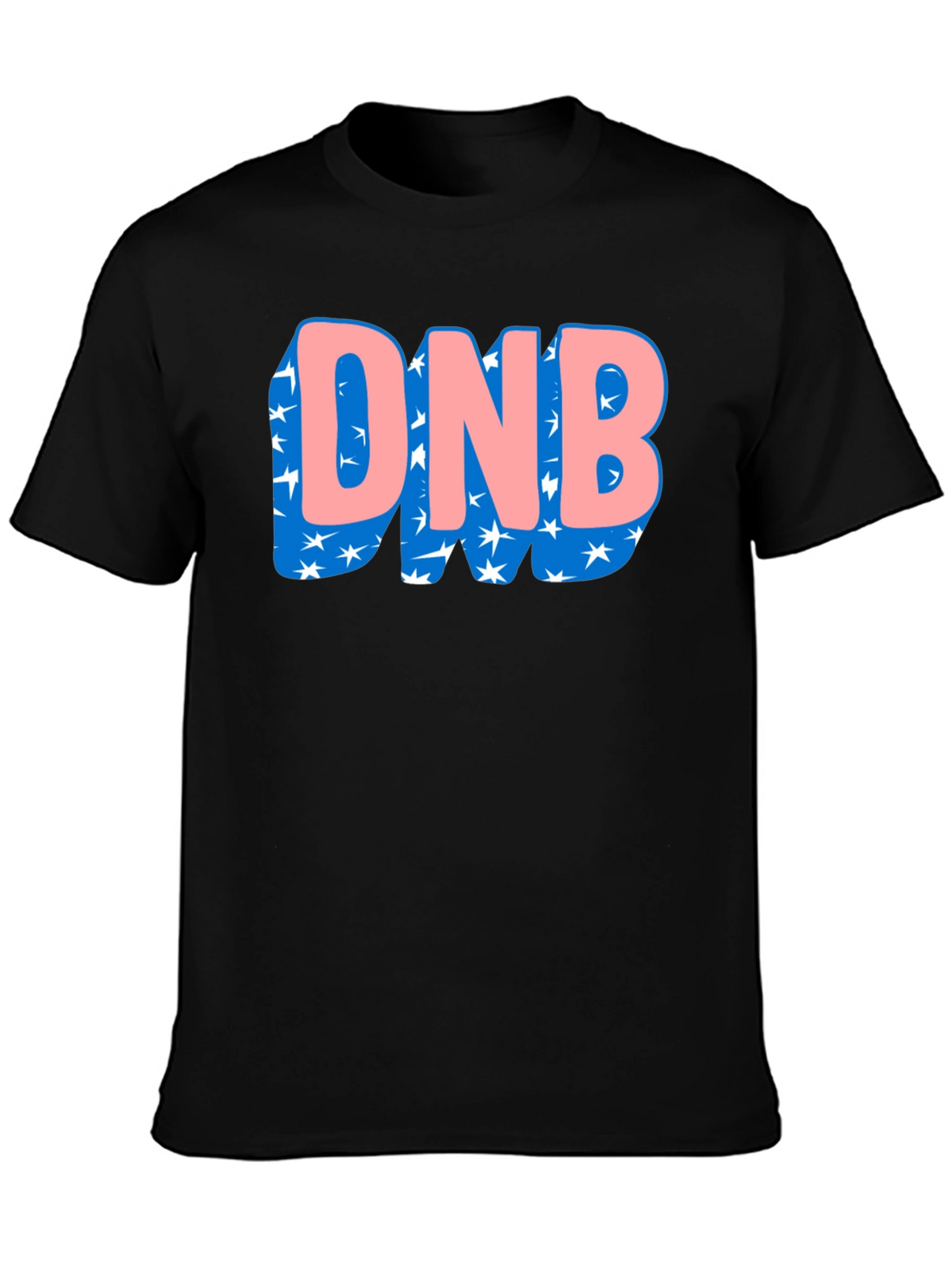 DNB Starry Graphic Tee - Black