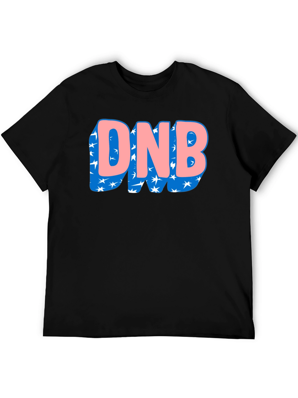 DNB Starry Graphic Tee - Black