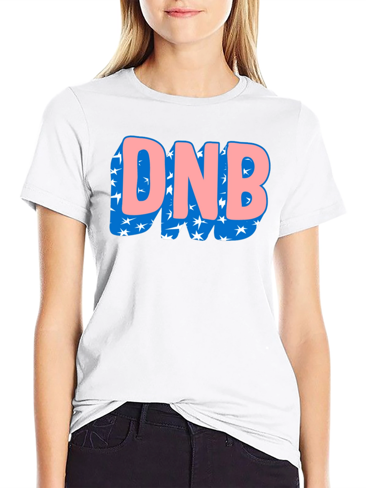 DNB Starry Graphic Tee - Black