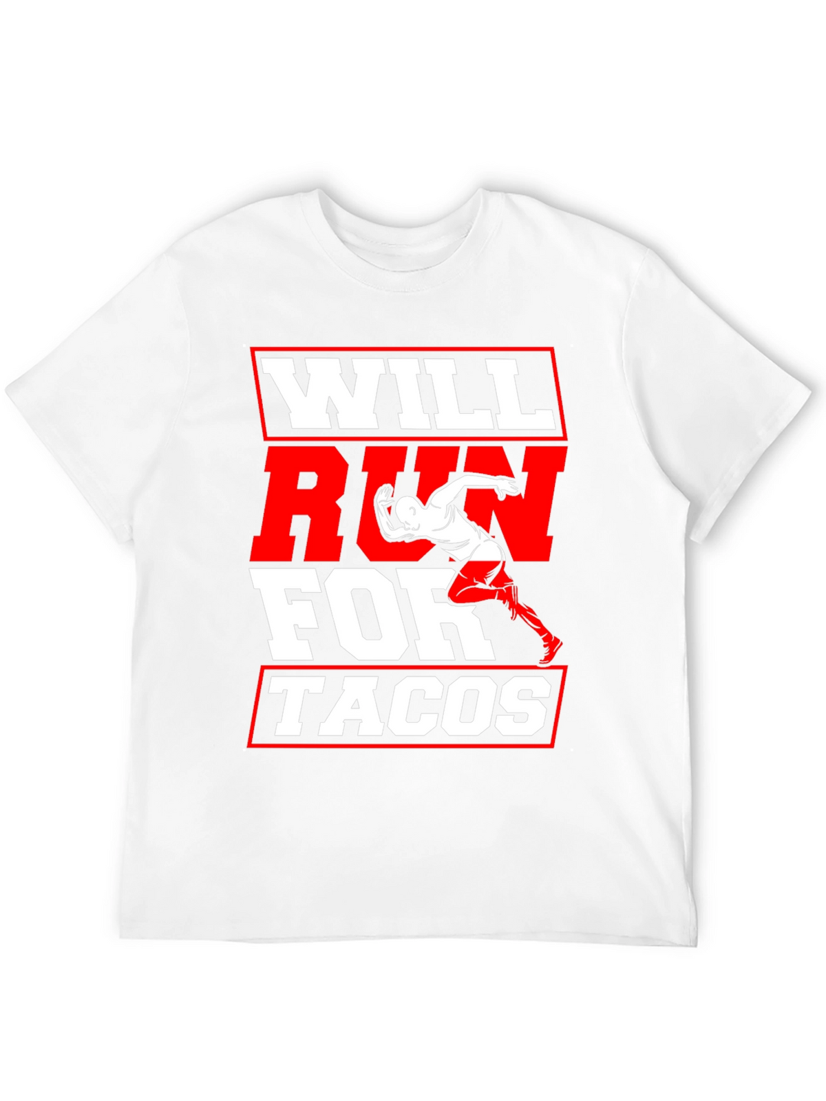 Will Run for Tacos Graphic T-Shirt