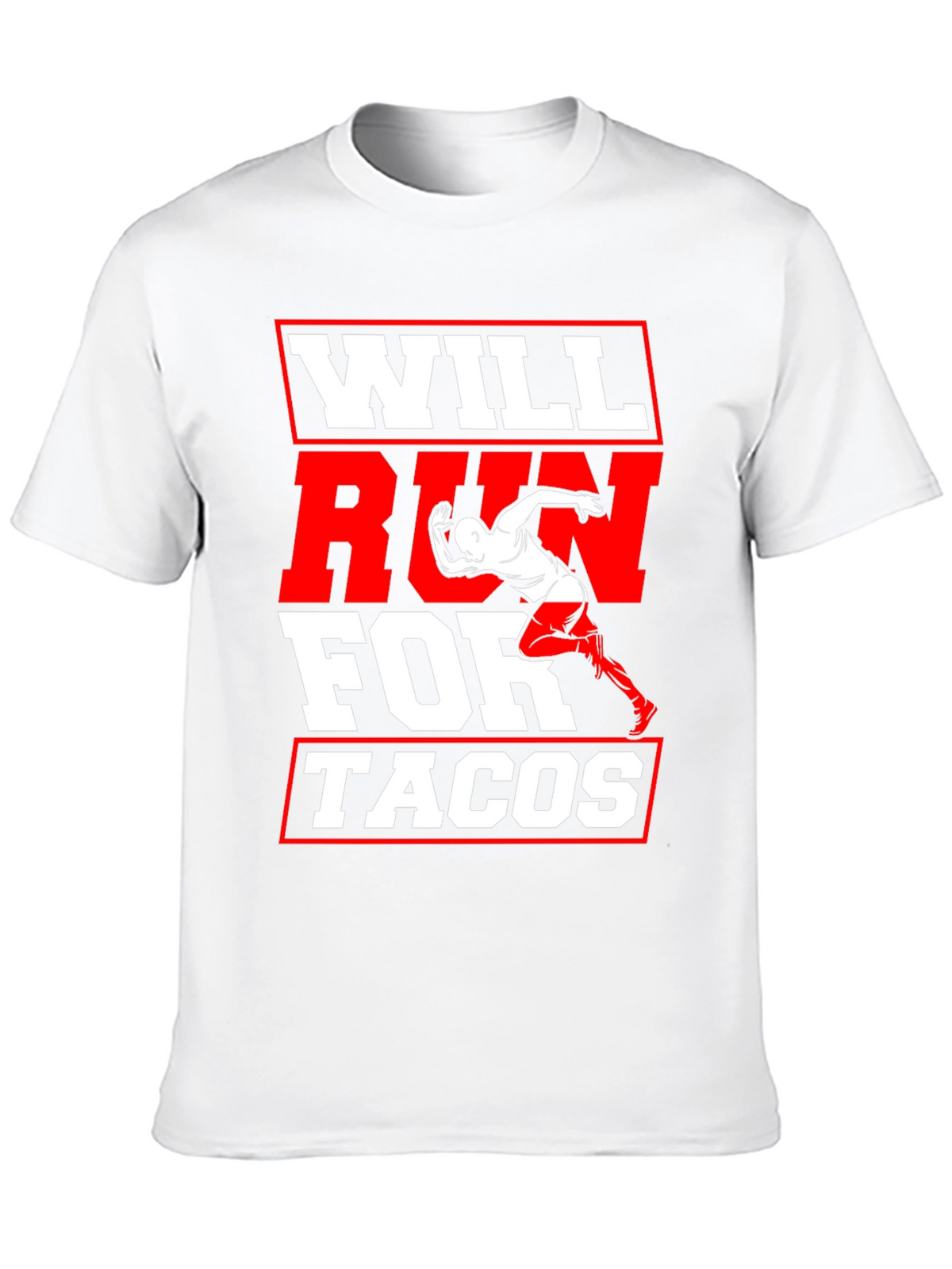 Will Run for Tacos Graphic T-Shirt