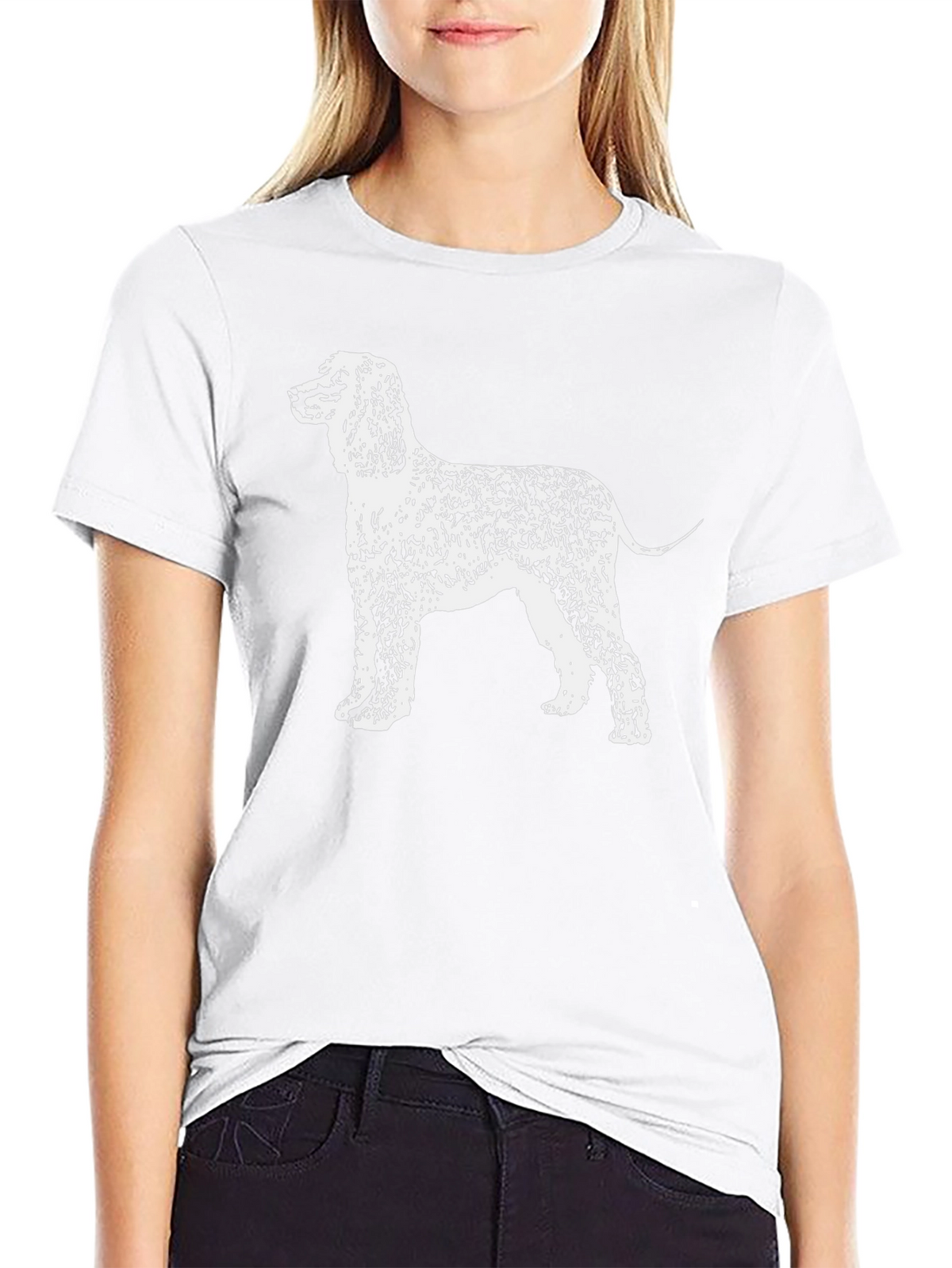 Black Dog T-Shirt - Cocker Spaniel Graphic Tee