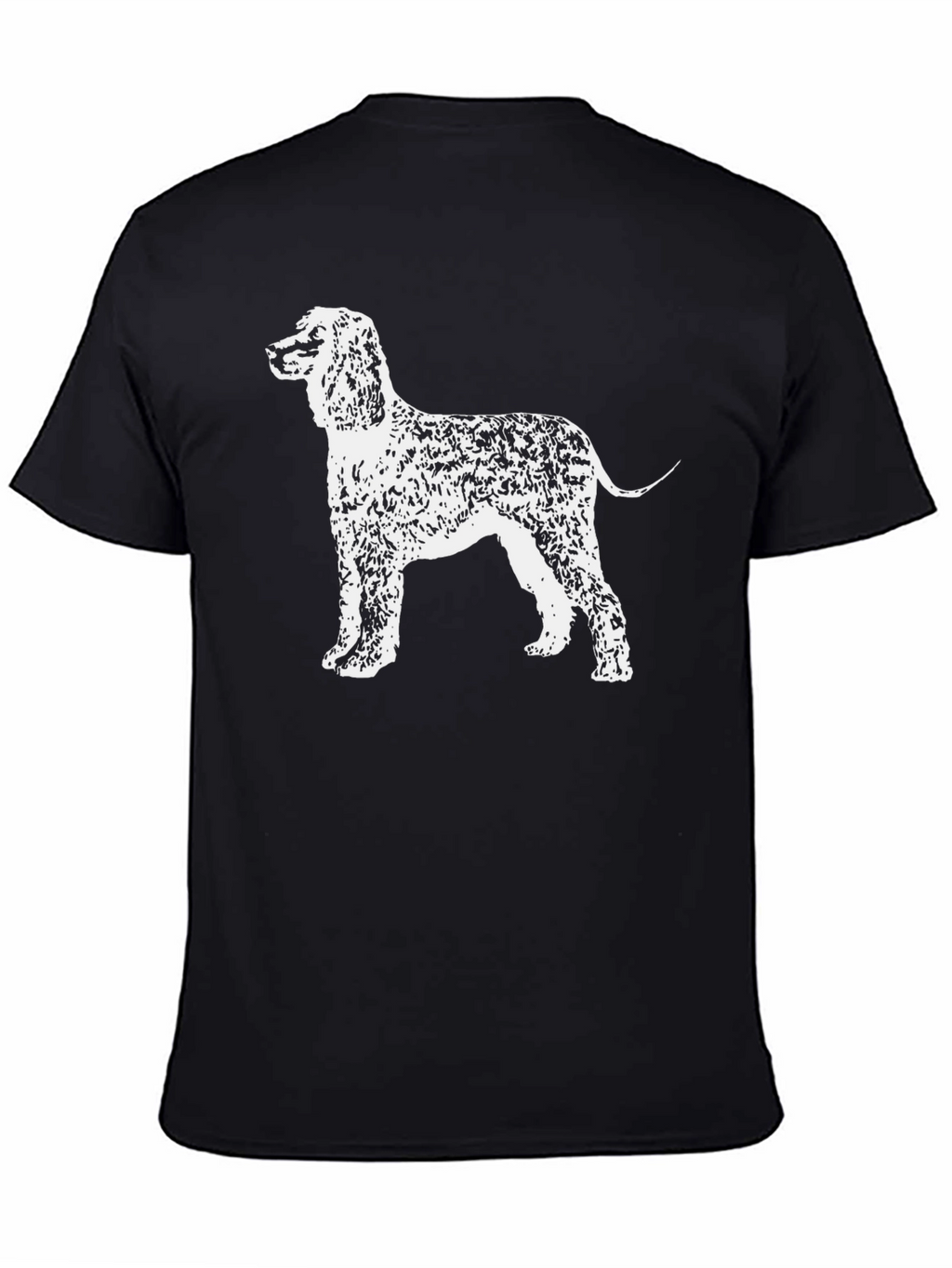 Black Dog T-Shirt - Cocker Spaniel Graphic Tee