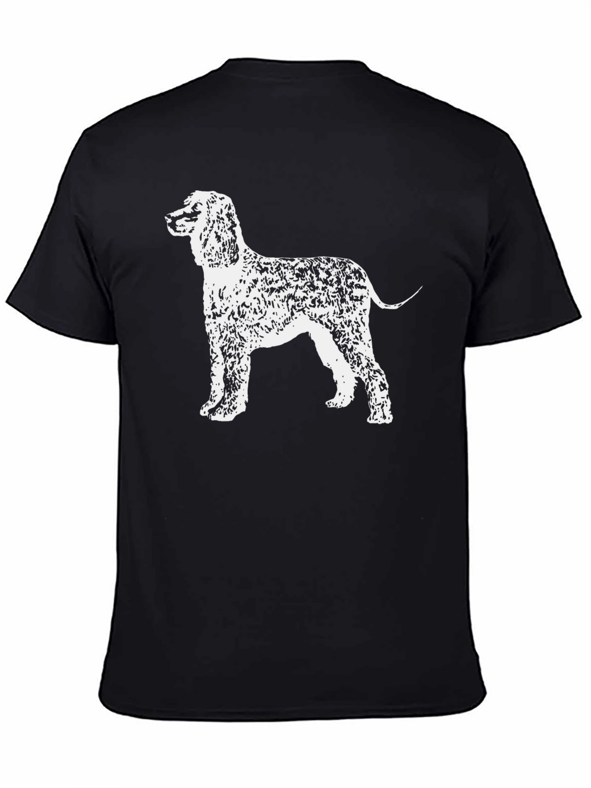 Black Dog T-Shirt - Cocker Spaniel Graphic Tee