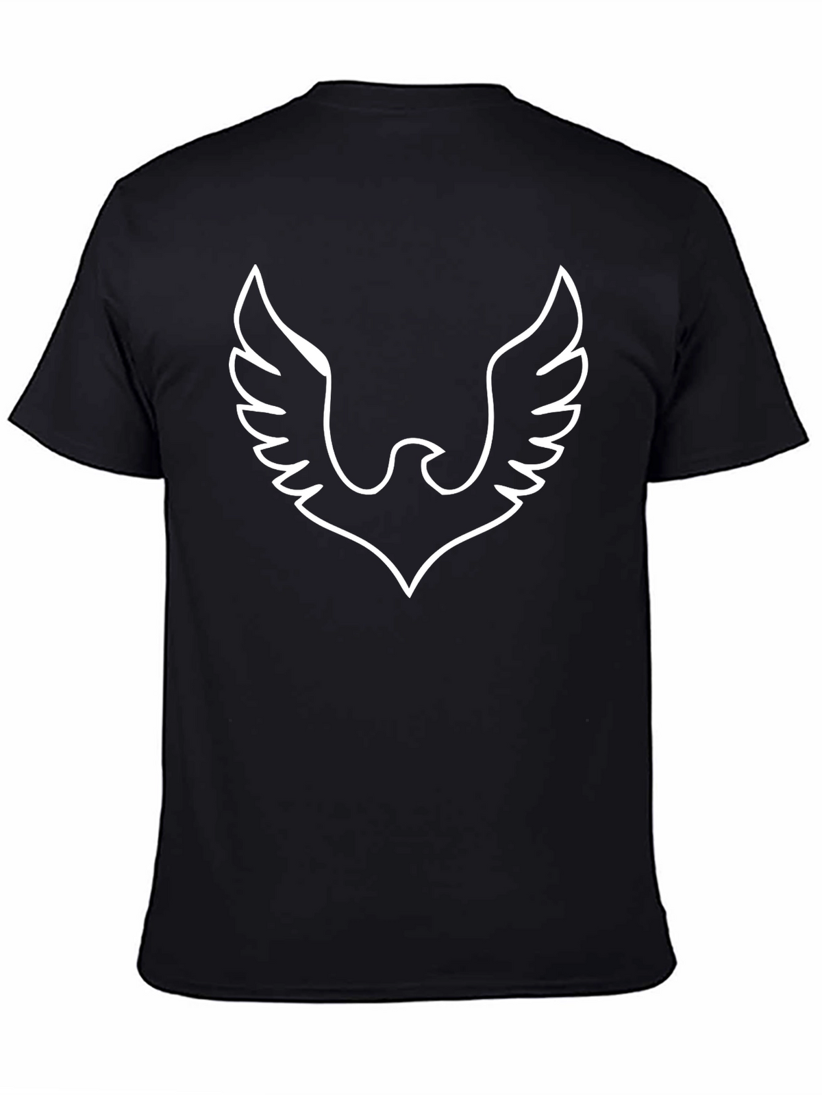 Phoenix Graphic Tee - Black Cotton Blend