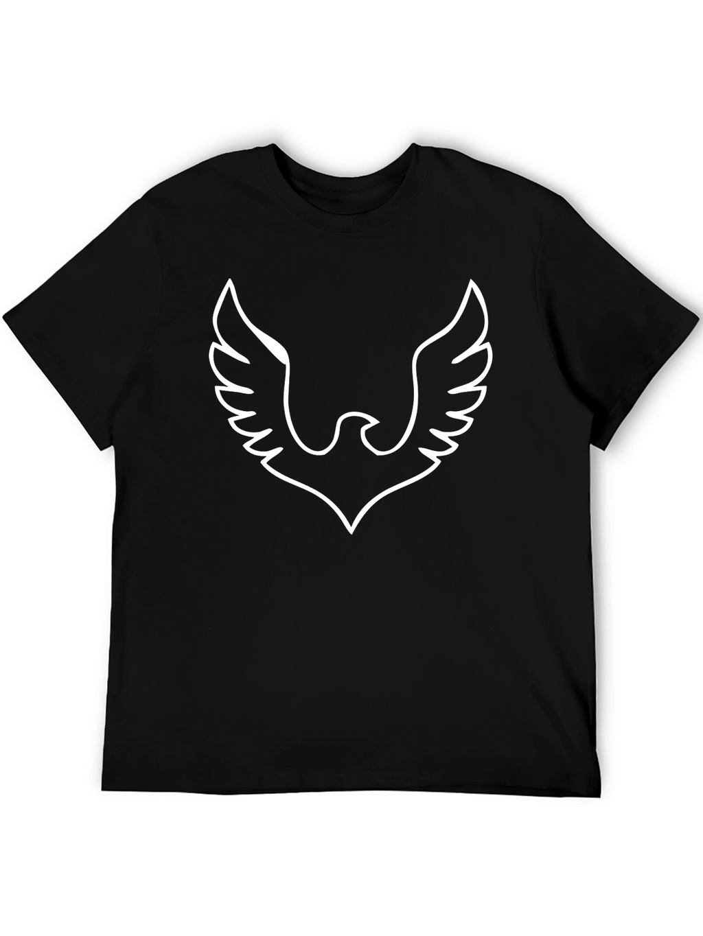 Phoenix Graphic Tee - Black Cotton Blend