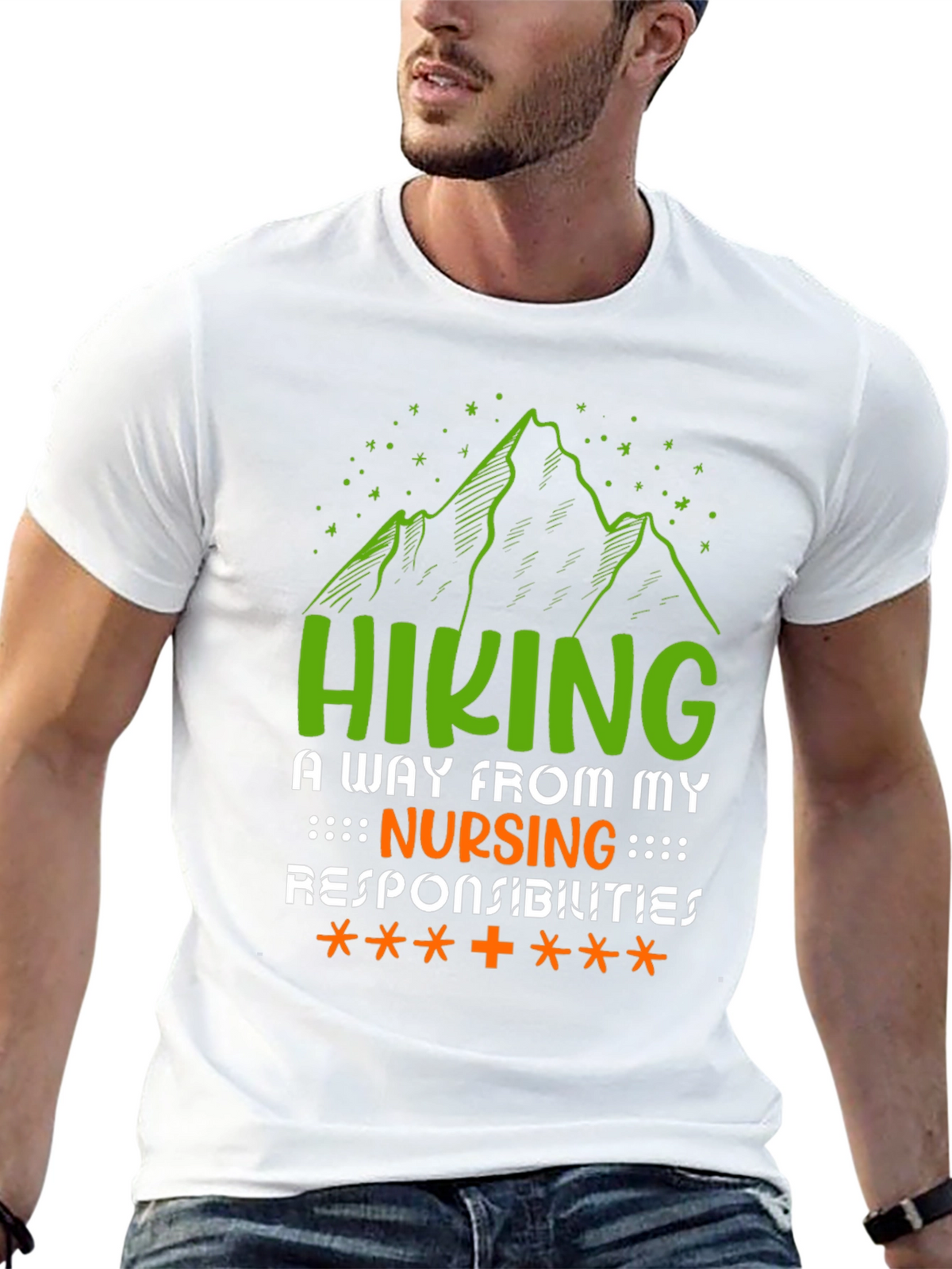 Hiking Nursing Responsibilities T-Shirt