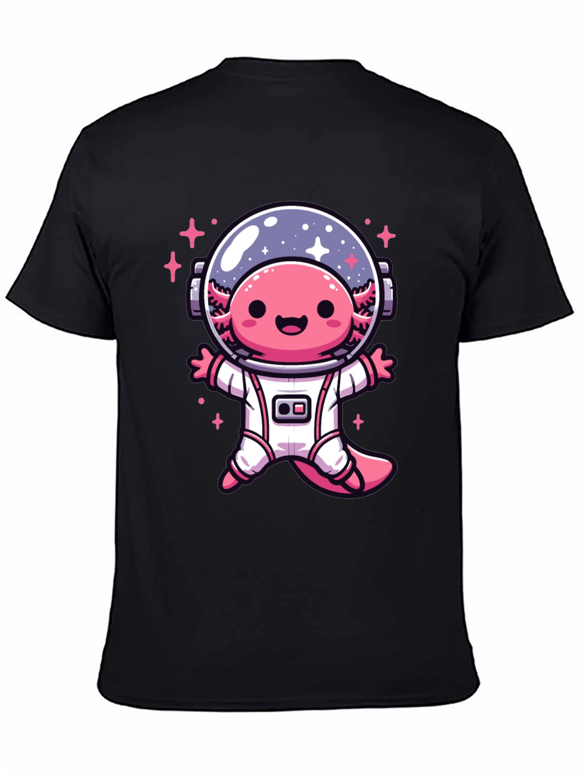 Axolotl Astronaut Graphic Tee - Space Cute