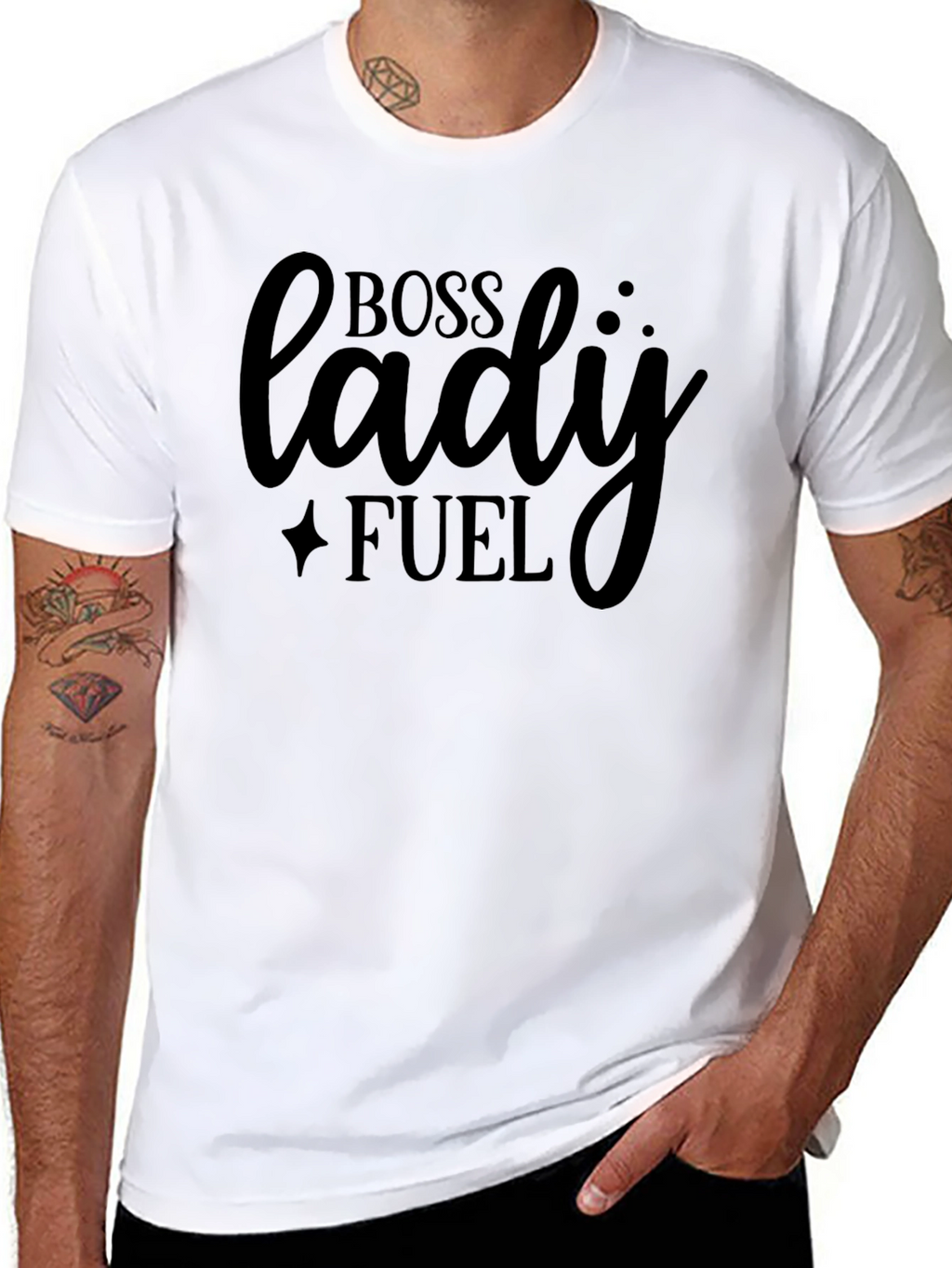 Boss Lady Fuel T-Shirt | Womens Empowerment Tee