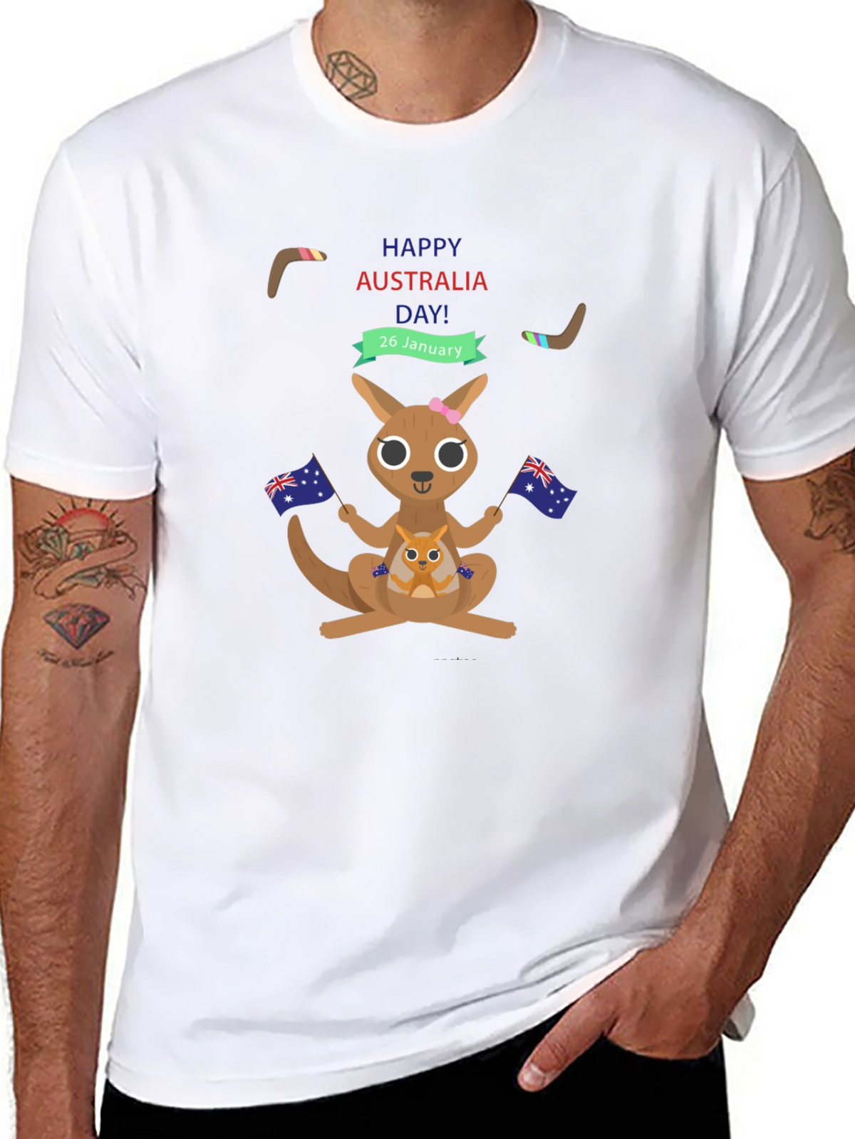 Australia Day Kangaroo T-Shirt