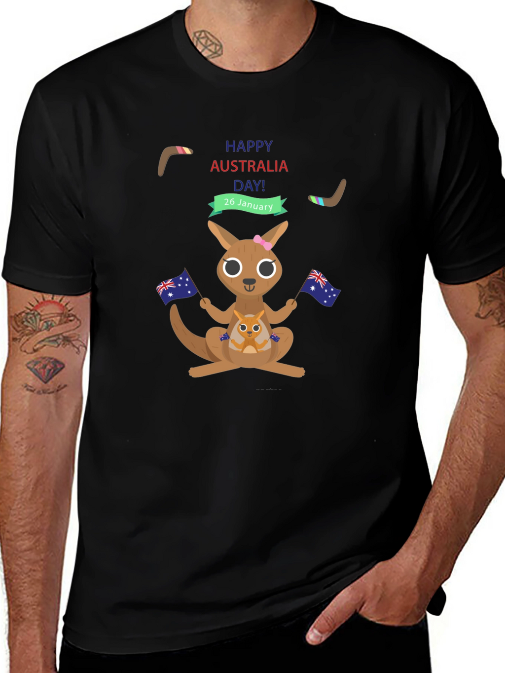 Australia Day Kangaroo T-Shirt