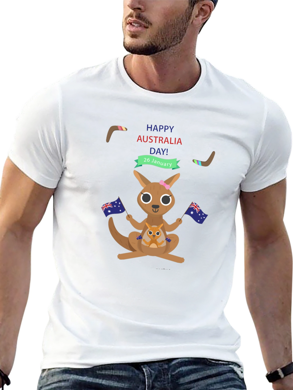 Australia Day Kangaroo T-Shirt