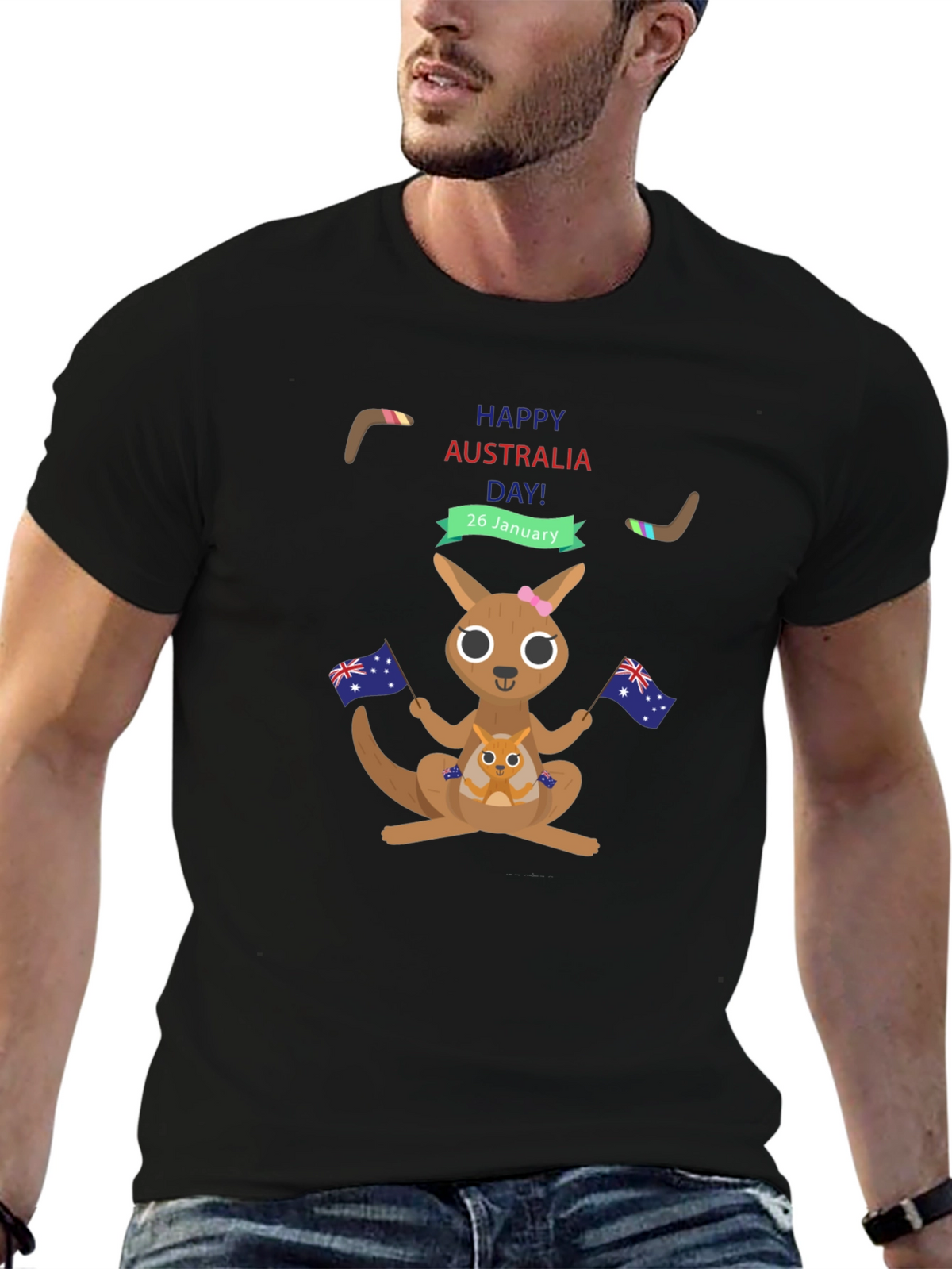 Australia Day Kangaroo T-Shirt