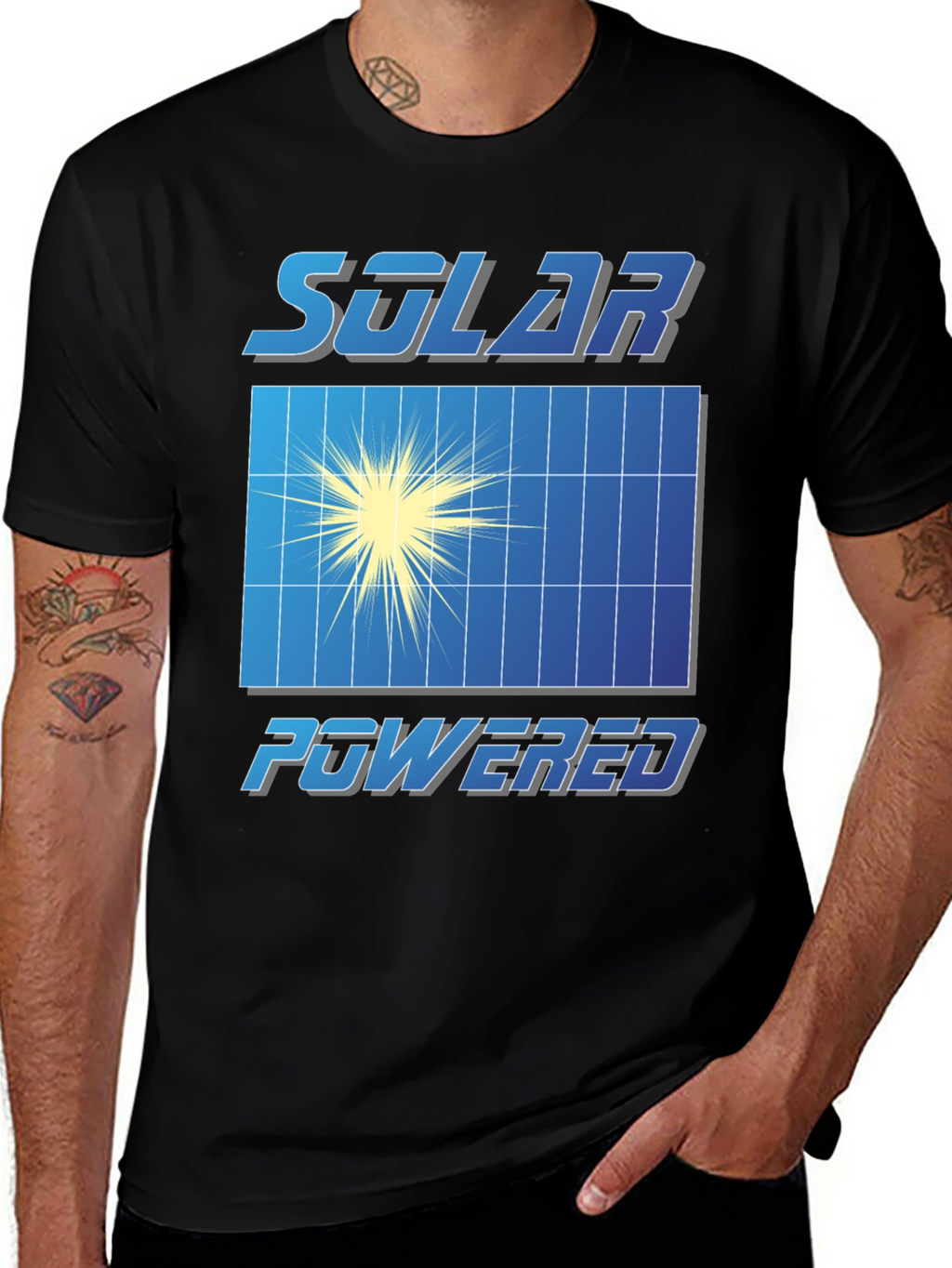 Solar Powered T-Shirt - Eco-Friendly Fashion