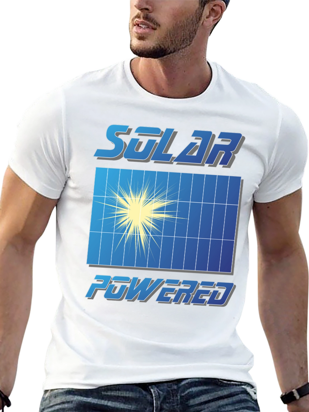 Solar Powered T-Shirt - Eco-Friendly Fashion