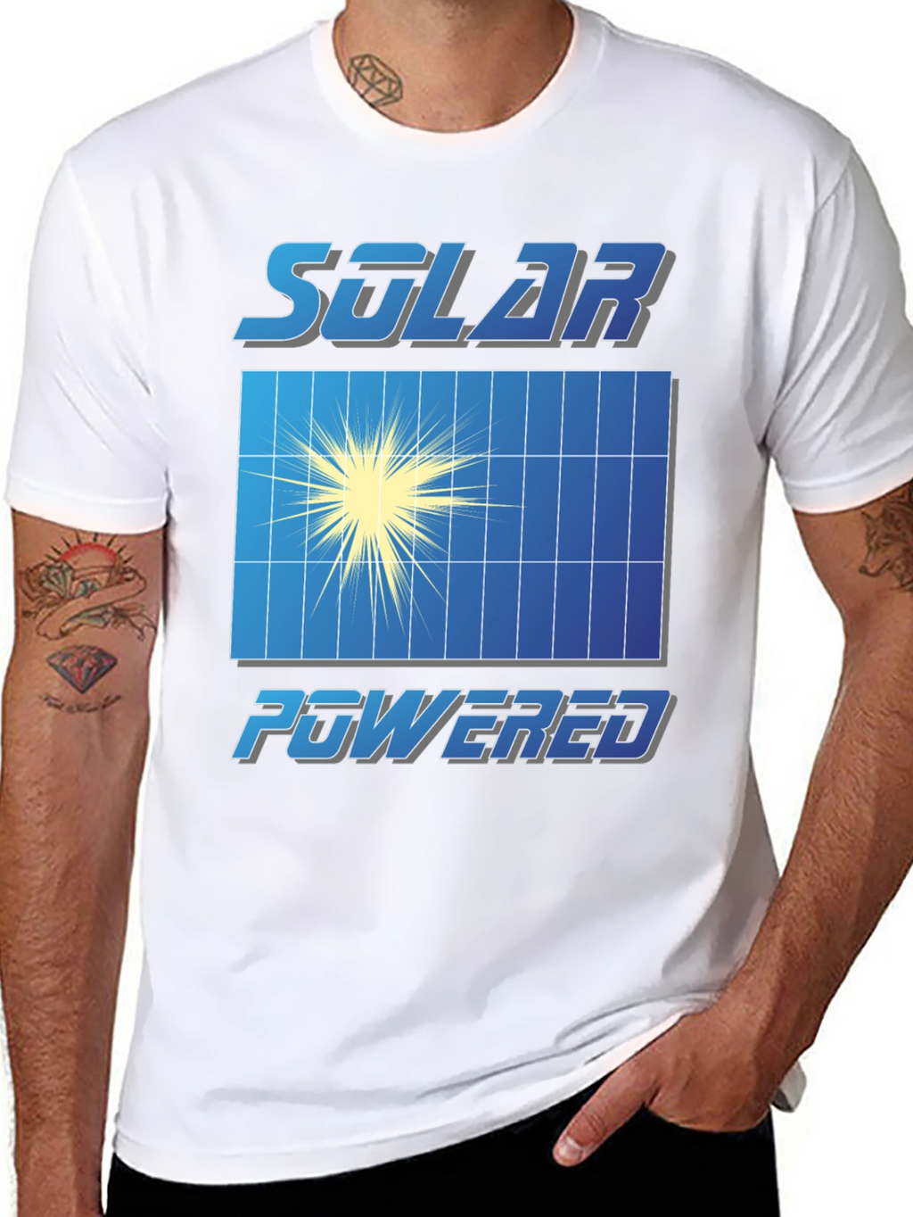 Solar Powered T-Shirt - Eco-Friendly Fashion