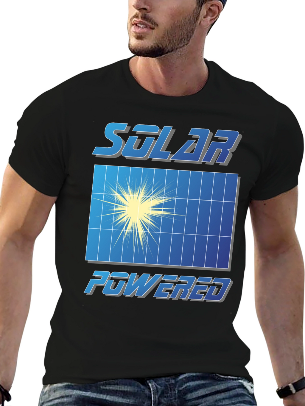 Solar Powered T-Shirt - Eco-Friendly Fashion