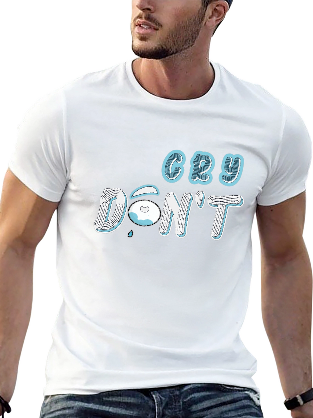 Cry Dont Black T-Shirt