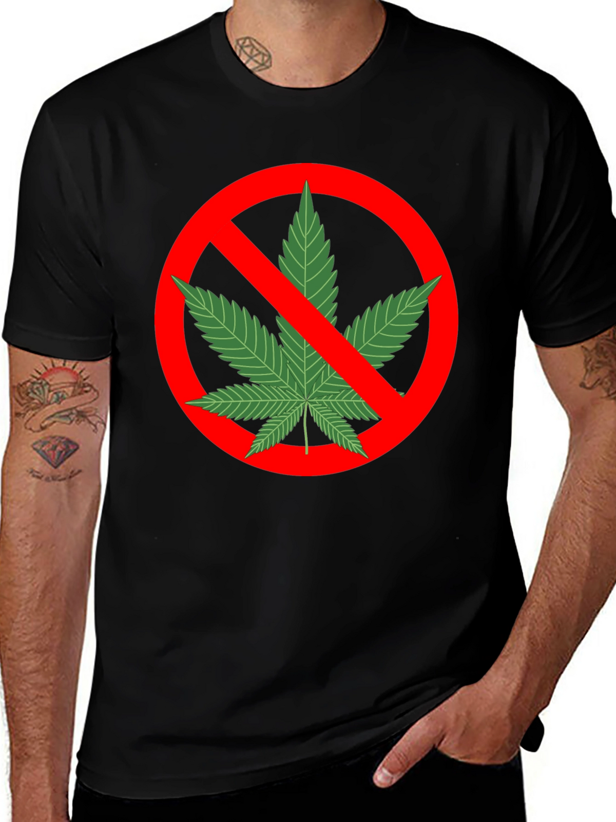 Anti-Weed Graphic Tee