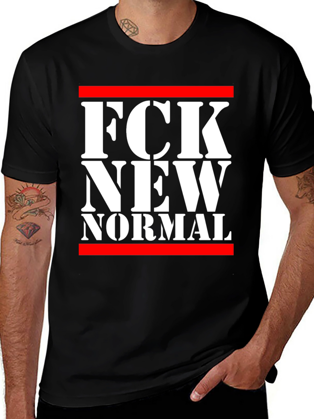 FCK New Normal Graphic T-Shirt