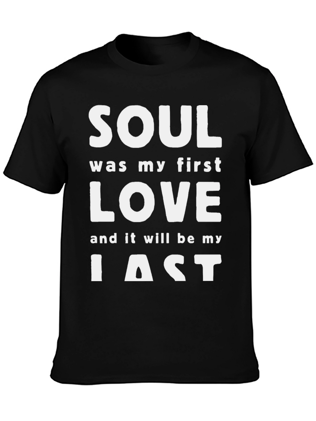 Soul Music Lover Black T-Shirt