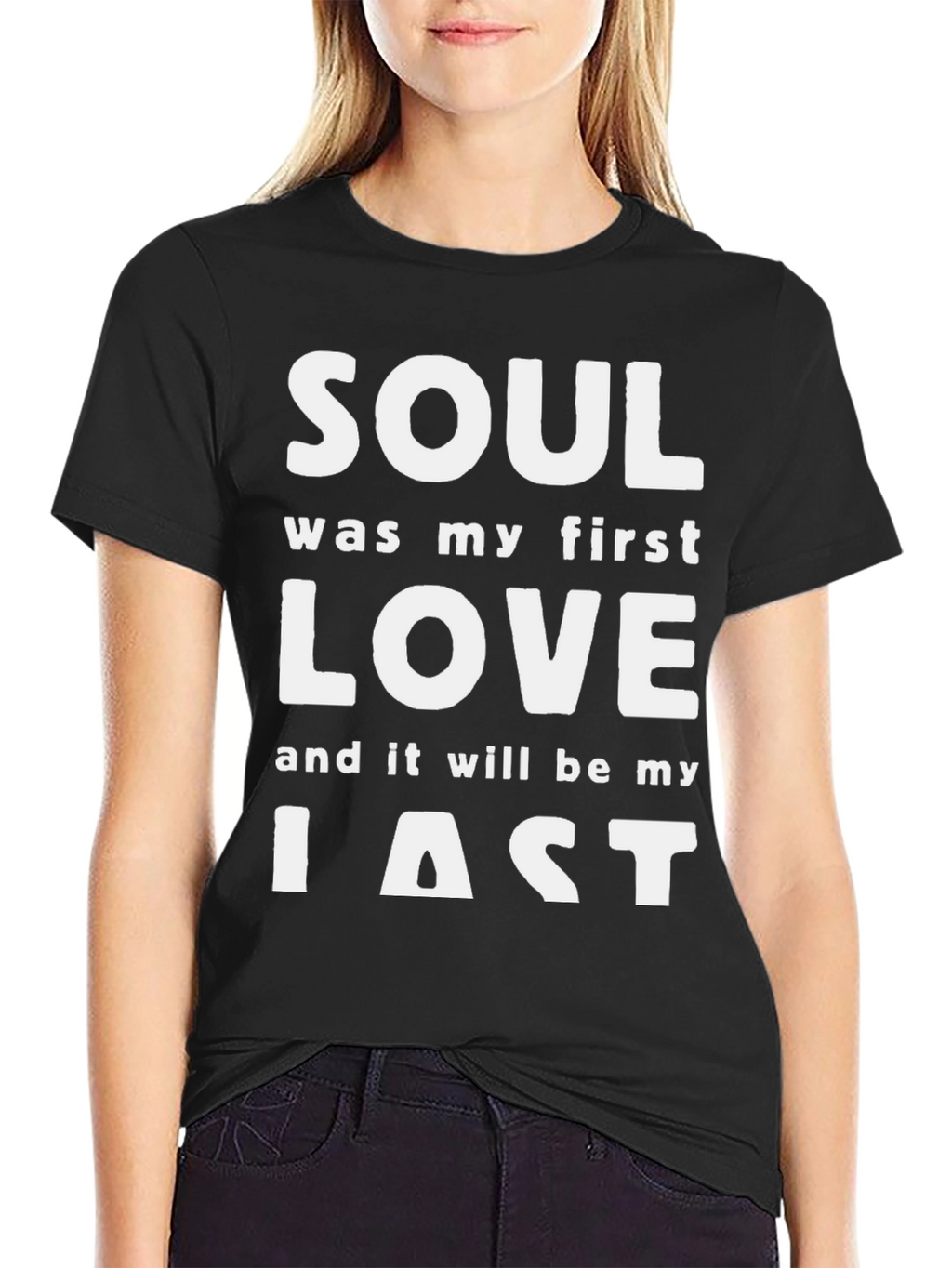 Soul Music Lover Black T-Shirt