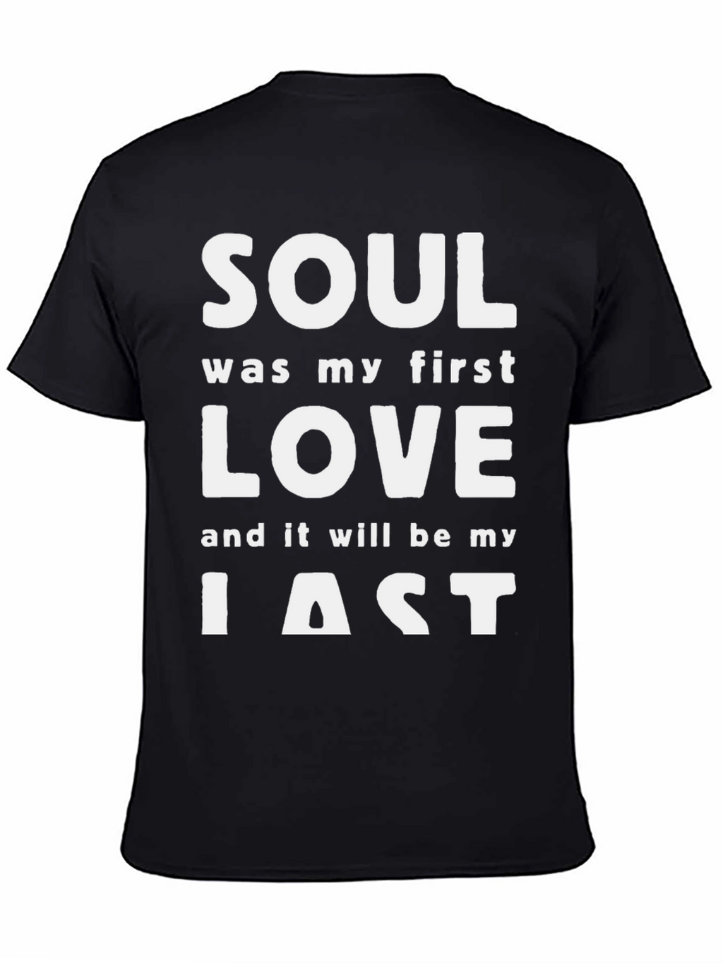 Soul Music Lover Black T-Shirt