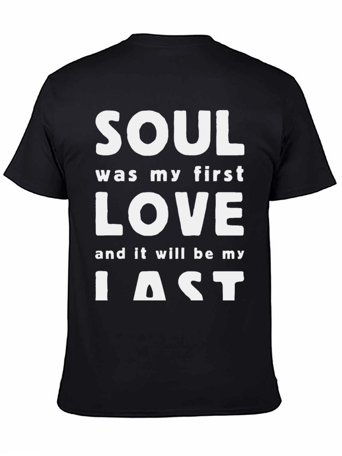 Soul Music Lover Black T-Shirt