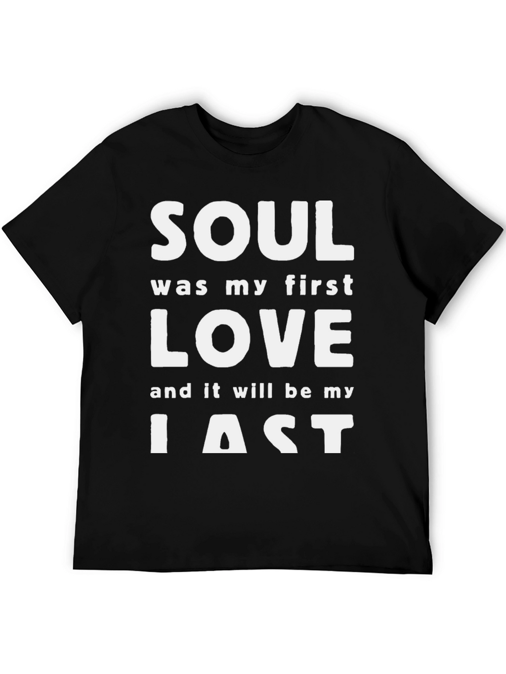 Soul Music Lover Black T-Shirt
