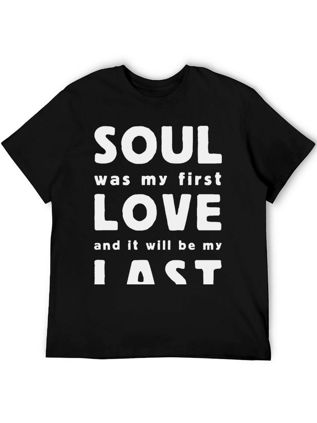 Soul Music Lover Black T-Shirt