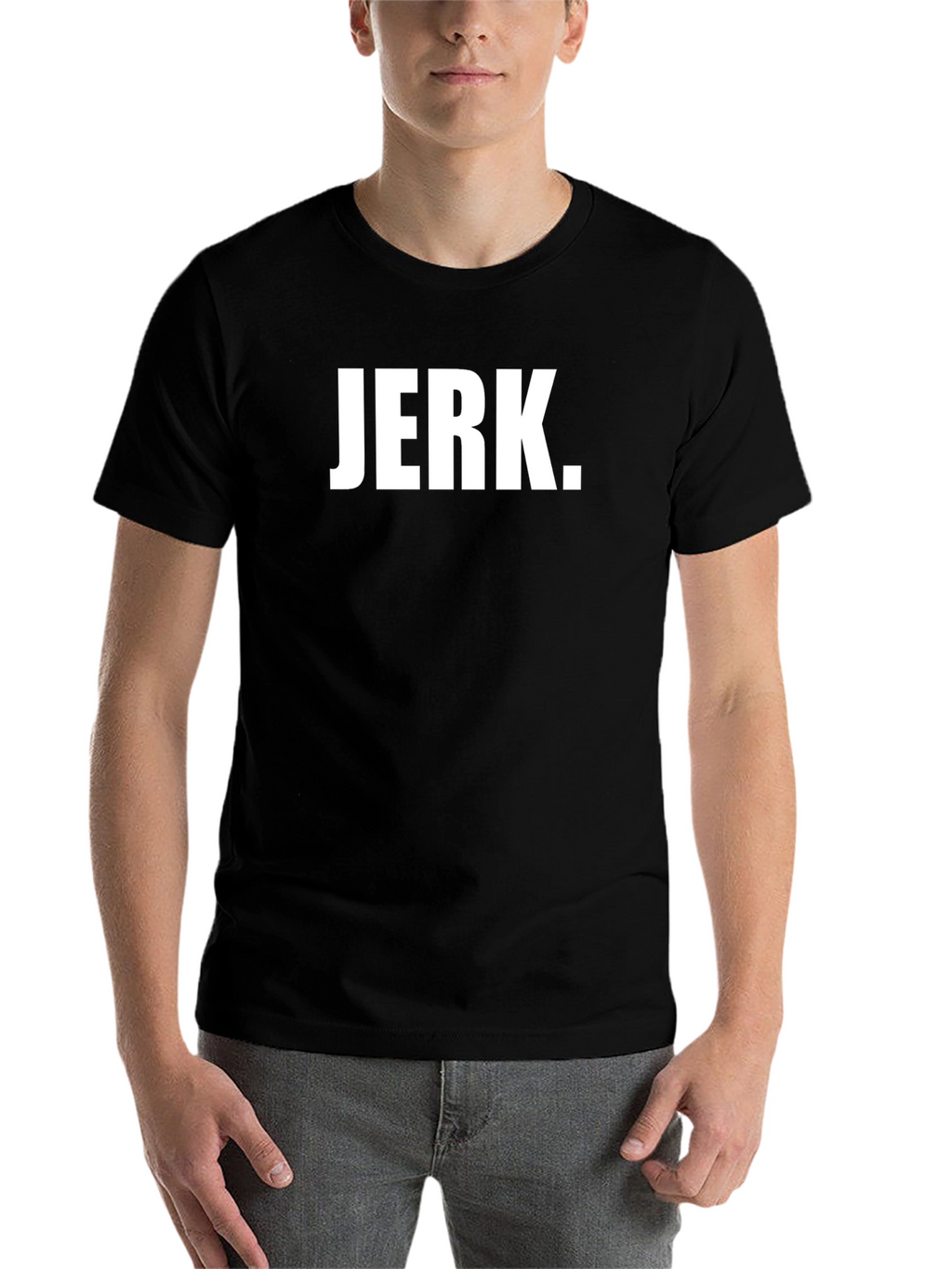 Mens JERK. Graphic Black T-Shirt
