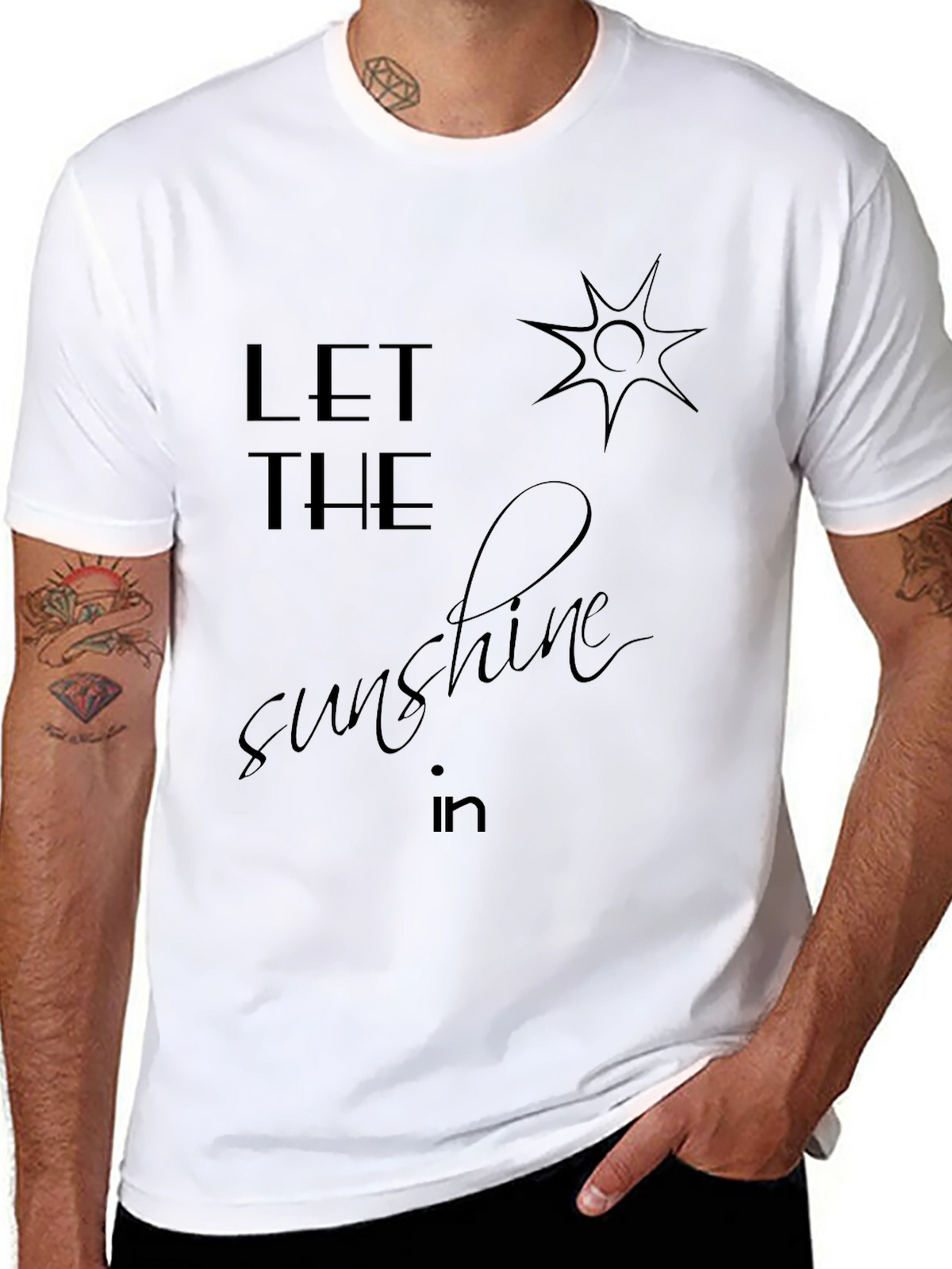Let The Sunshine In Graphic T-Shirt