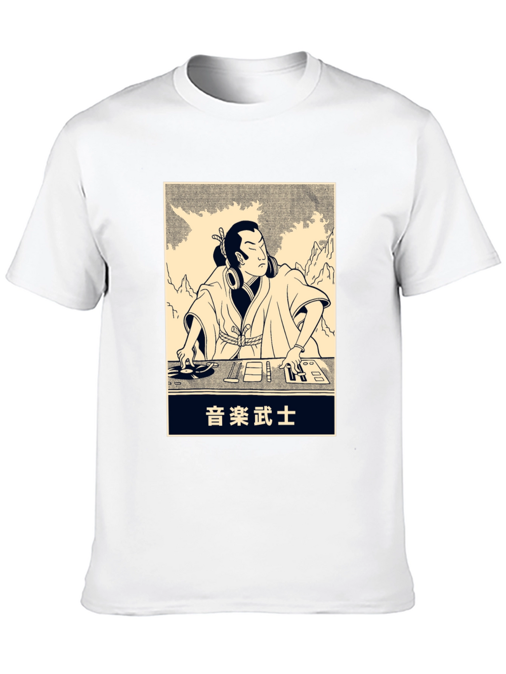 DJ Samurai T-Shirt - Black