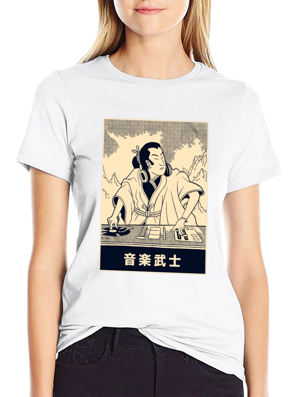 DJ Samurai T-Shirt - Black