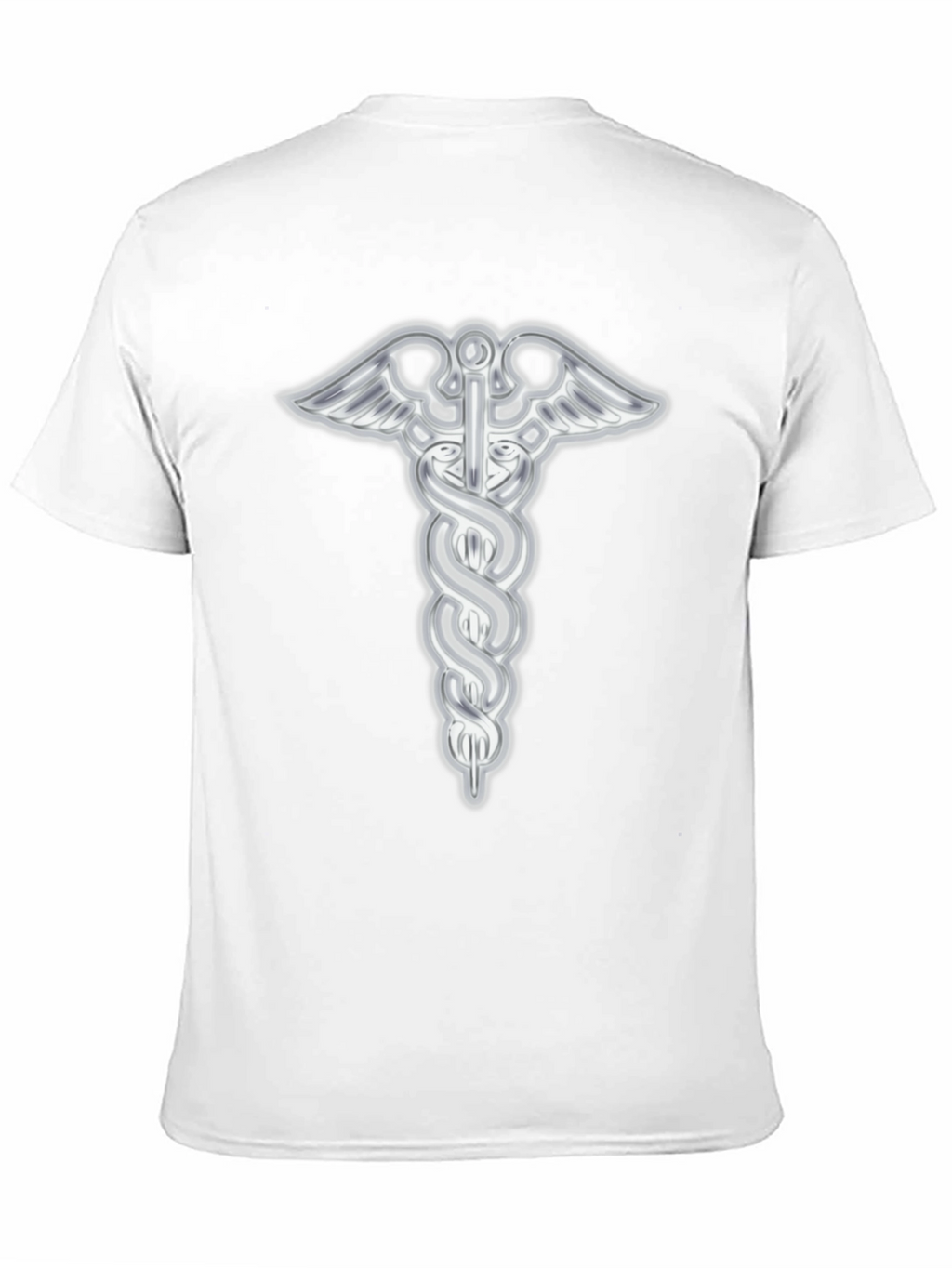 Caduceus Symbol Black T-Shirt