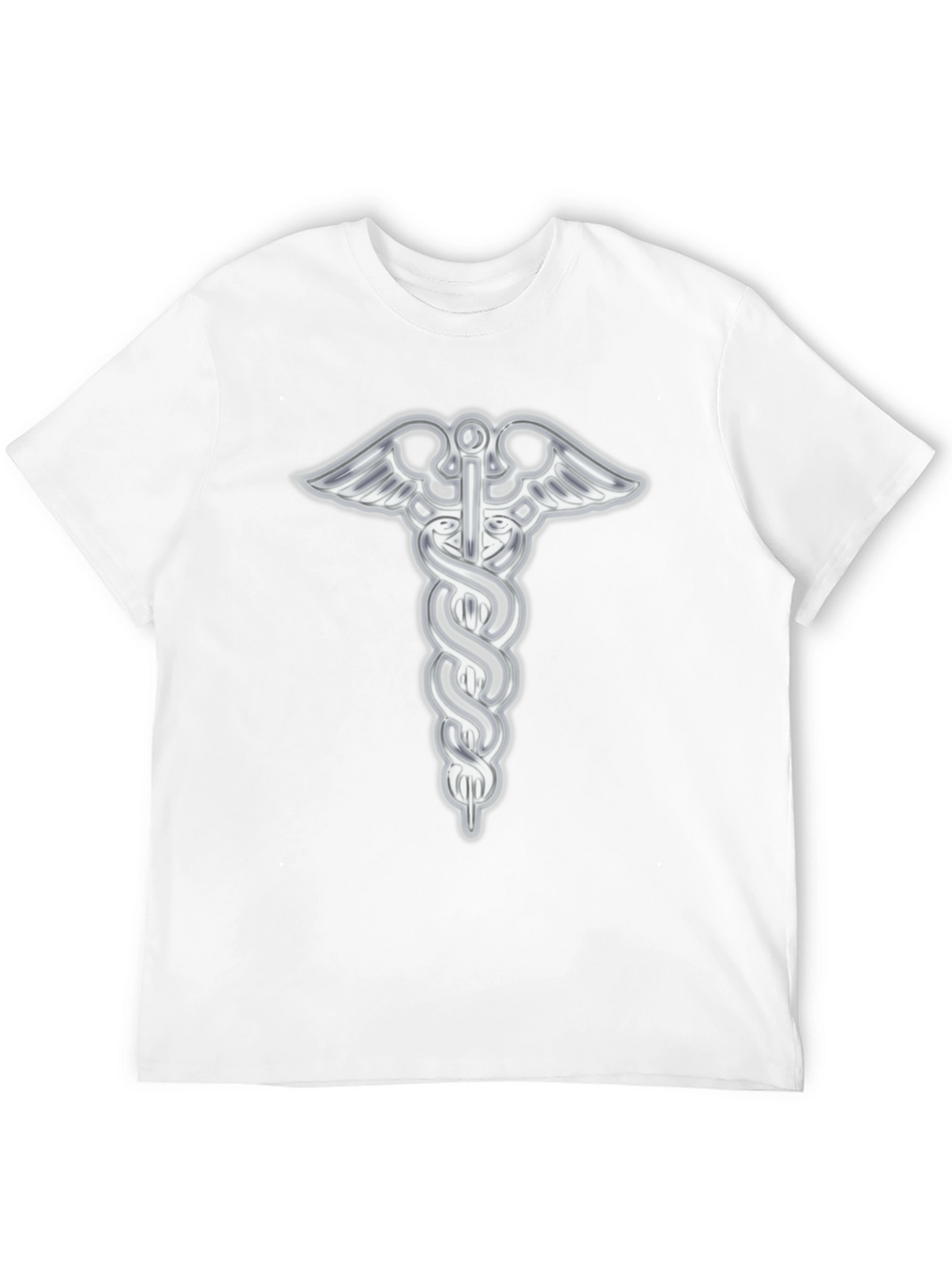 Caduceus Symbol Black T-Shirt