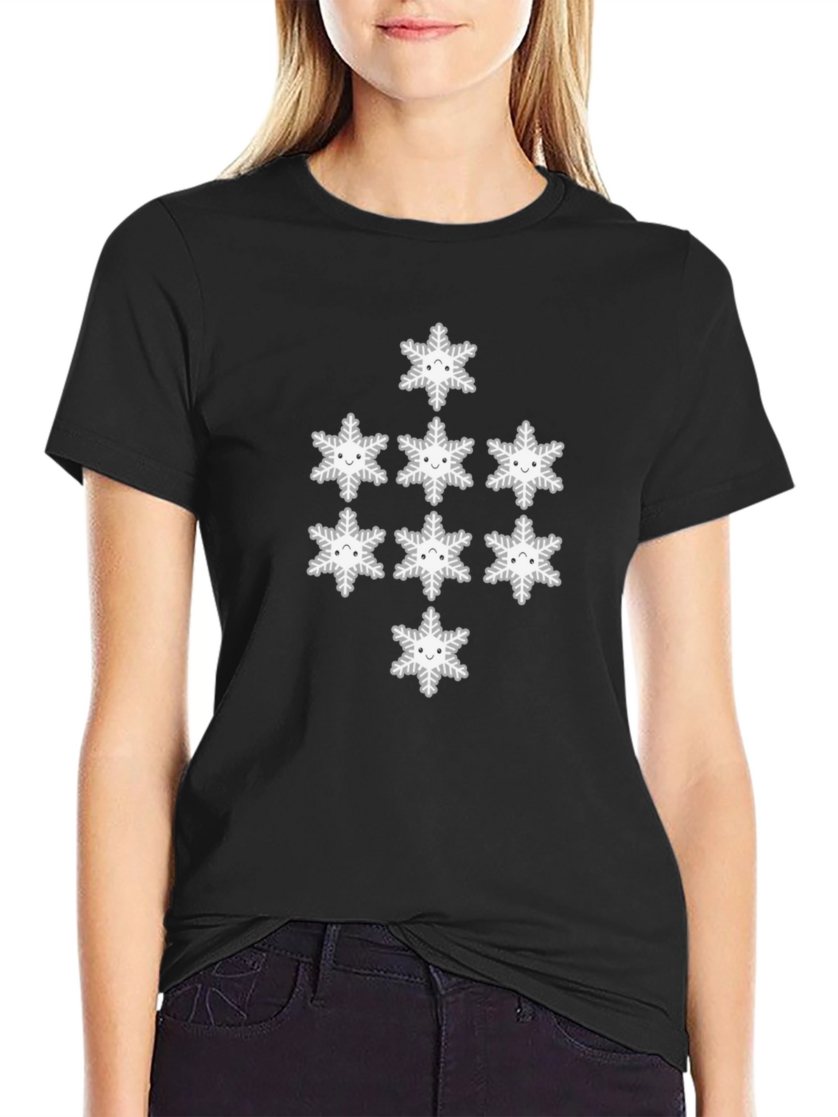 Snowflake Smile Graphic Tee