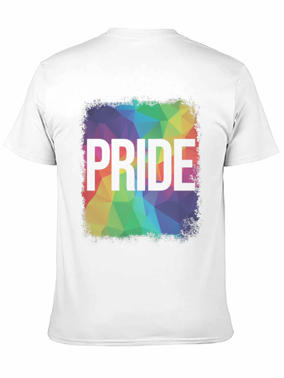 Pride Rainbow Graphic Tee - Mens Black T-Shirt
