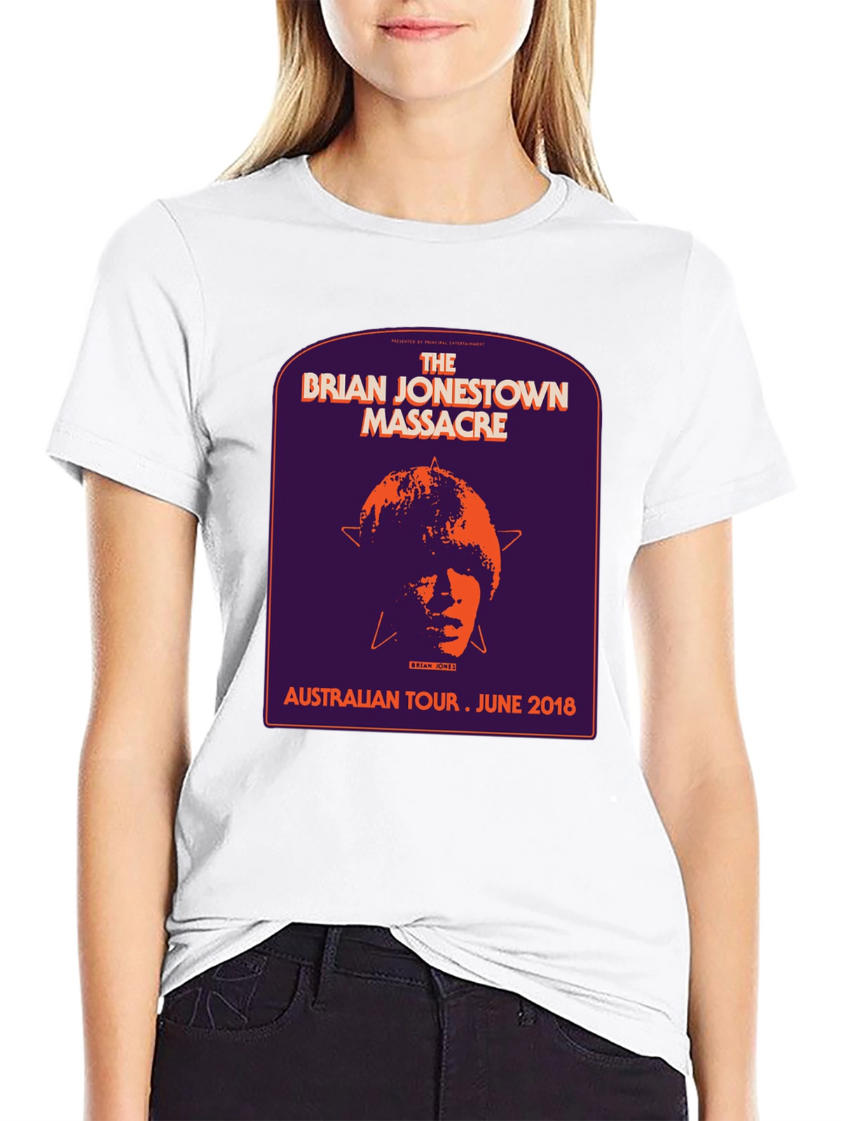 The Brian Jonestown Massacre Australian Tour 2018 T-Shirt