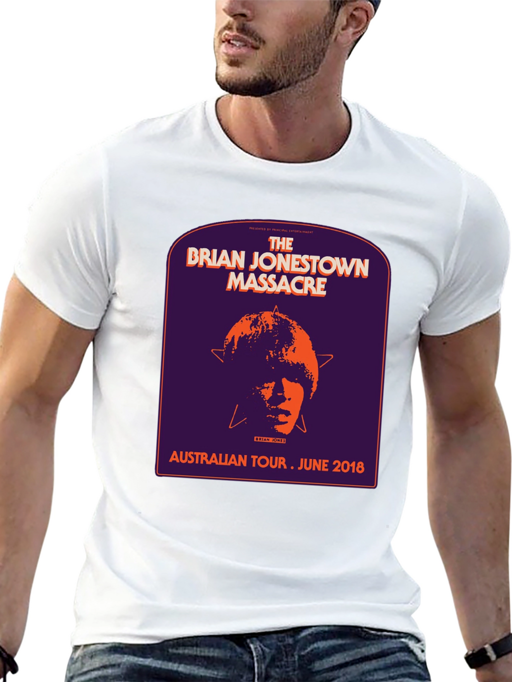 The Brian Jonestown Massacre Australian Tour 2018 T-Shirt