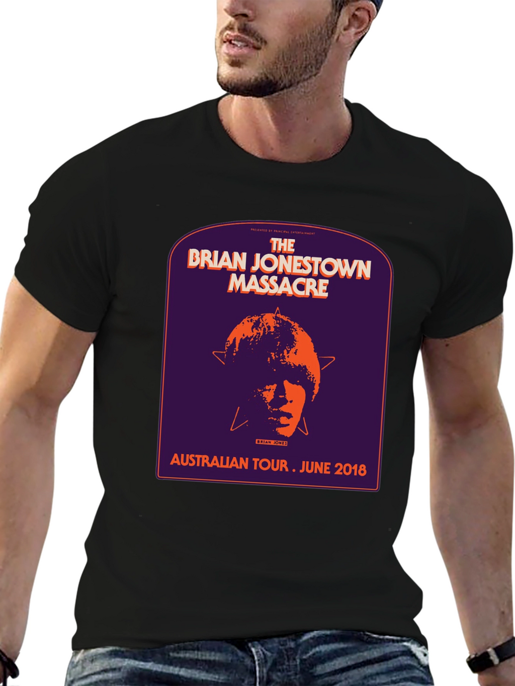 The Brian Jonestown Massacre Australian Tour 2018 T-Shirt