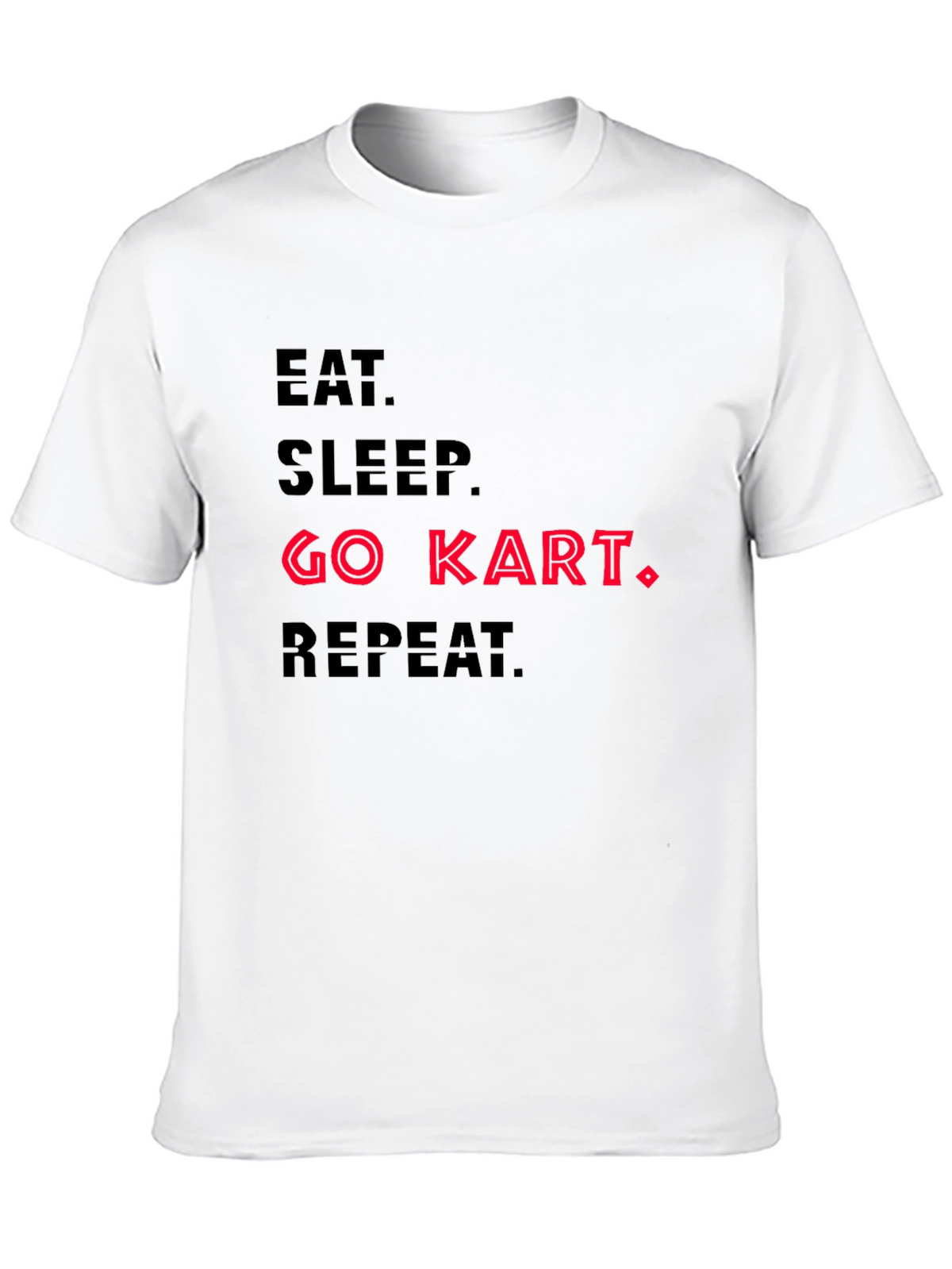 Eat Sleep Go Kart Repeat T-Shirt
