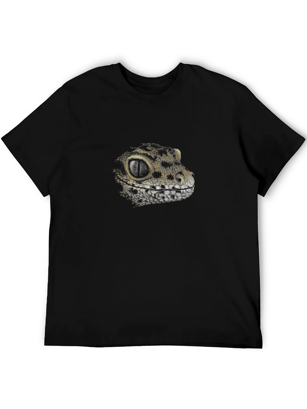 Cool Gecko Graphic T-Shirt - Black