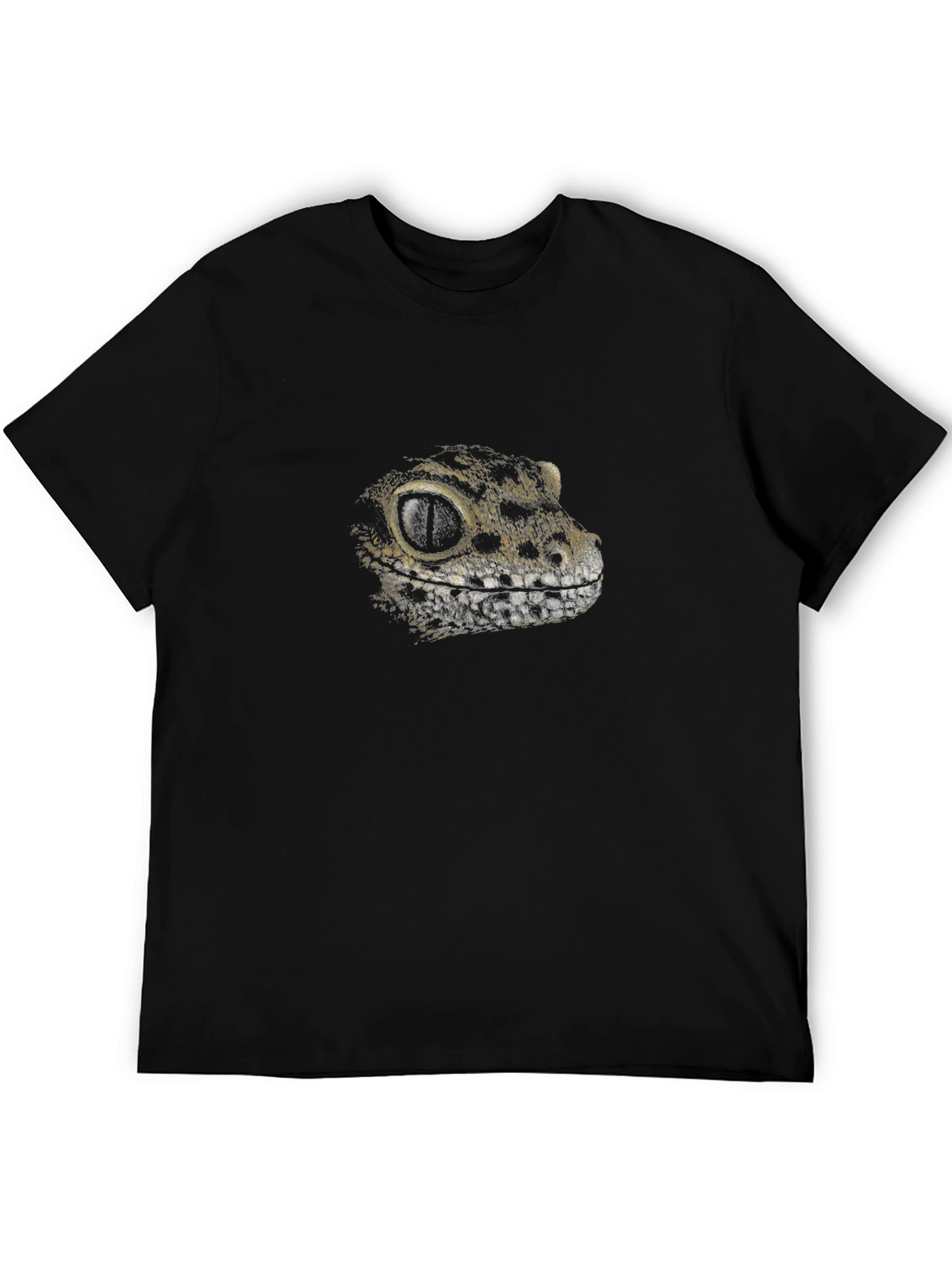 Cool Gecko Graphic T-Shirt - Black