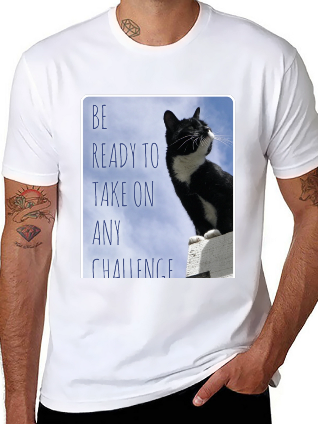 Black Cat Challenge T-Shirt